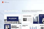 BLUERIM - PowerPoint Templates, a Presentation Template by Cotbada_studio (Thumbnail 1 of 7)