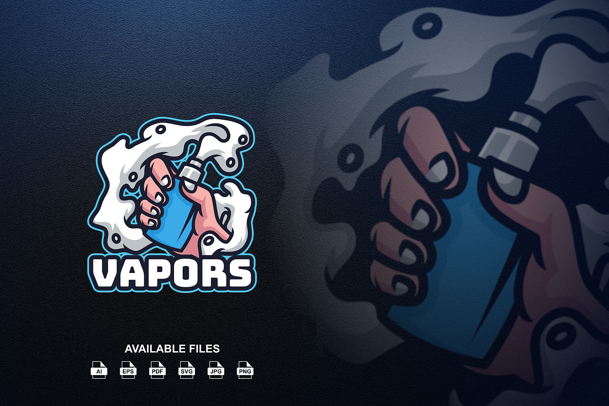 Vape Logo, a Templates & Theme by artchiles_design