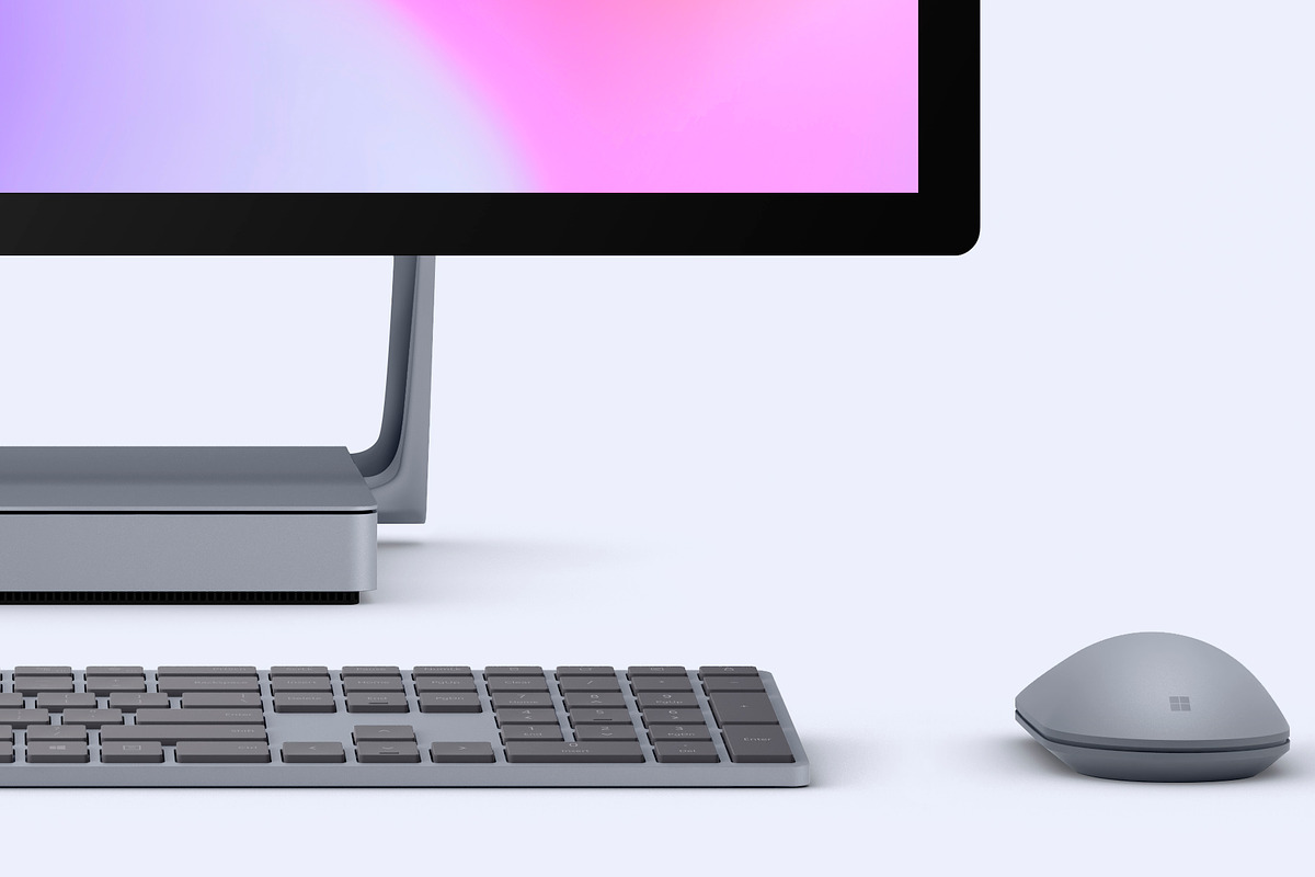 Desktop Surface Studio 2 - Mockups, an iPhone Mockup by Asylab (Photo 3 of 51)