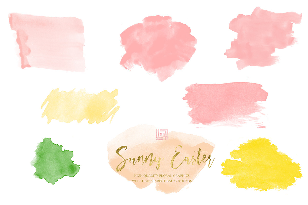 Sunny Easter bunny Watercolor, an Illustration by LABFcreations (Photo 16 of 17)