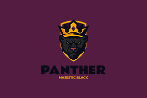 Esports Crown Panther King Logo, a Branding & Logo Template by Artnivora.Std