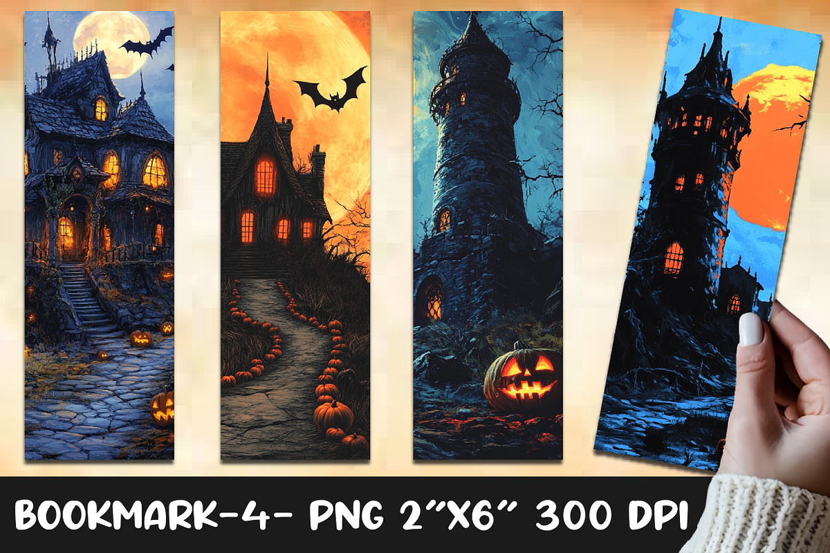 Halloween Bookmark png, an Icon by Designworld