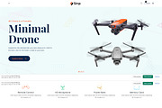 Single Product Ecommerce Template, a Bootstrap Template by HasThemes (Thumbnail 3 of 5)