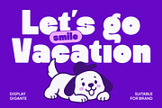 Gigante – Bold Display Font, a Sans Serif Font by Mahesans Co (Thumbnail 4 of 10)