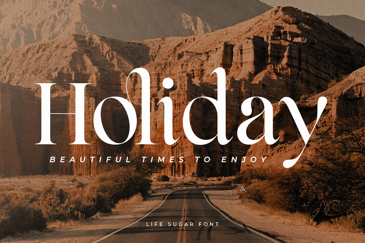 Life Sugar - Unique Serif Font, a Serif Font by Sensatype (Photo 15 of 16)