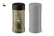 Spice Jar Mockup, a Packaging Mockup by Karma (Thumbnail 9 of 14)