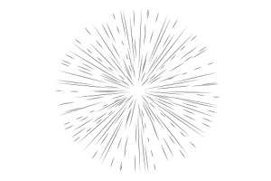Star burst element, an Object Illustration by piter.goskov