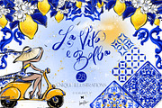 Mediterranean Summer Branding Kit, a Branding & Logo Template by KaramfilaS (Thumbnail 1 of 8)