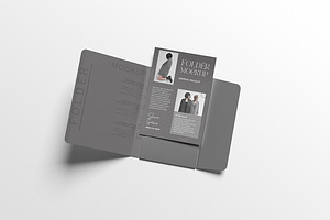 Folder Mockup, an Advertising Mockup by Afif_studio