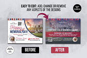 Real Estate Memorial Day Postcard, a Card Template by CreativeVinesStore (Thumbnail 6 of 6)
