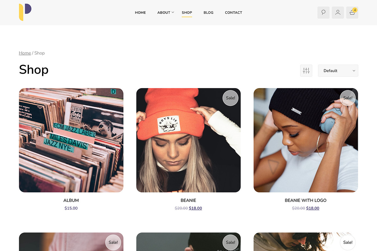 Pastel - WP & WooCommerce Theme, a WordPress Template by Viva Themes (Photo 2 of 3)