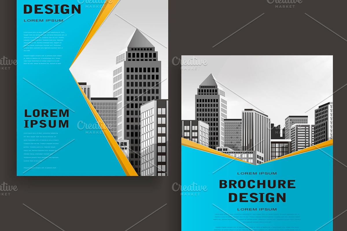 modern brochure design, a Brochure Template by TotallypicRF