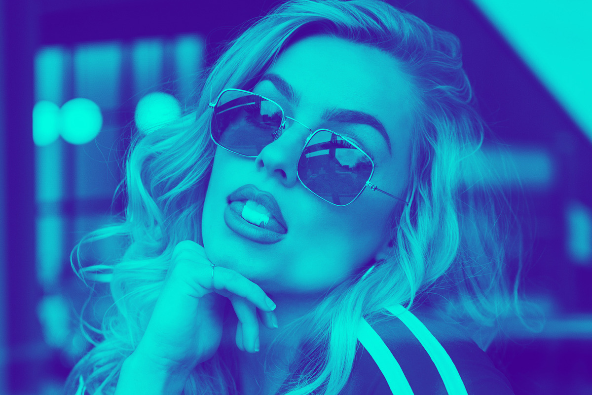 10 Bright Duotone Photoshop Actions, an Action Add-On by P-G-H (Photo 3 of 11)