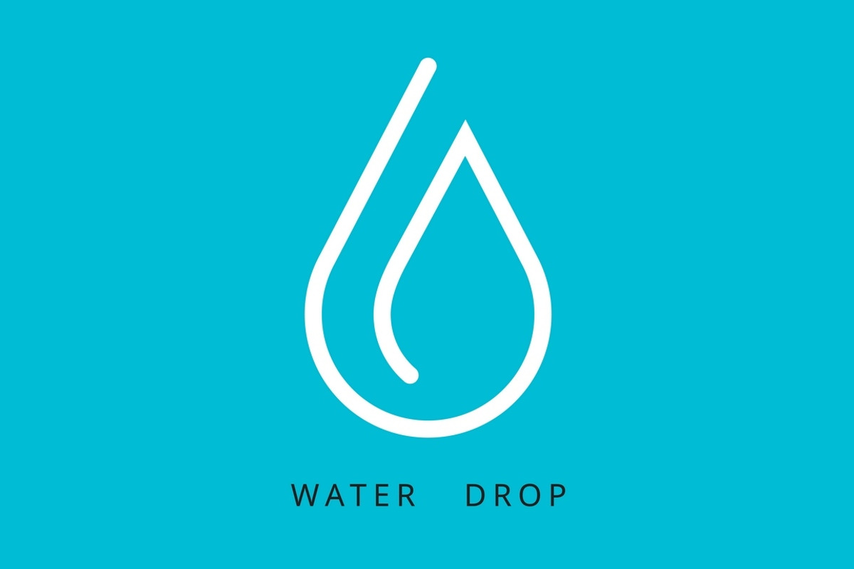 Water Drop Logo. Vector Template, a Branding & Logo Template by Magda (Photo 4 of 4)