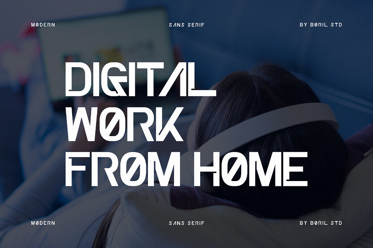 KAVAIN - Sans Serif Technology, a Sans Serif Font by Boril Std (Photo 8 of 10)