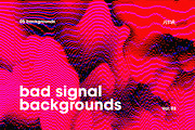 Bad Signal Backgrounds Vol. 02, a Background Graphic by dvtchk (Thumbnail 2 of 5)