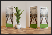 Indoor Roll-Up Banner Mockup, an Advertising Mockup by Muhazdinata (Thumbnail 6 of 10)