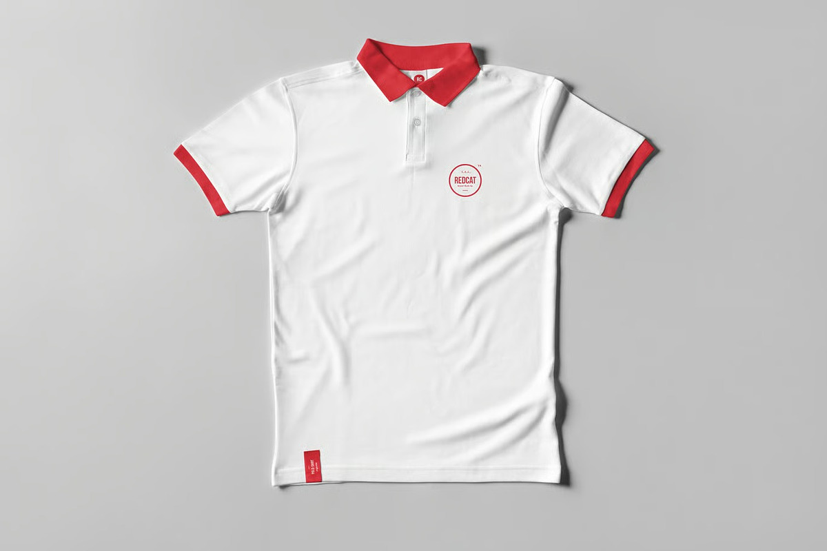 Polo Shirt Mock-up, a Shirt Mockup by zippypixelstudio (Photo 7 of 8)