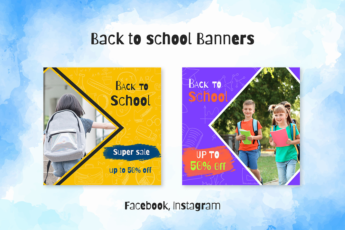 10 Back To School Banner, a Social Media Template by Nisha Droch (Photo 4 of 4)