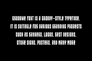 Groovwe - Groovy Font, a Sans Serif Font by QR Design Studio (Thumbnail 5 of 7)