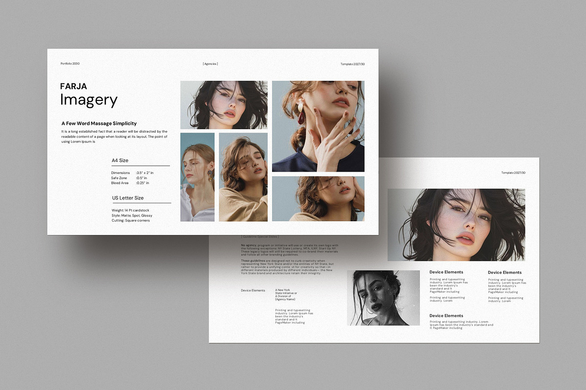 Farja Portfolio Presentation, a Presentation Template by Alvi-Studio (Photo 5 of 8)