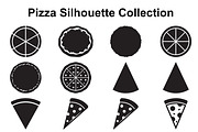 Pizza Slice Silhouette Assortment, an Object Graphic by Designer_Momina (Thumbnail 1 of 3)