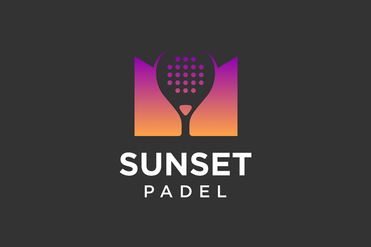 Letter M Sunset Padel Logo, a Branding & Logo Template by Buqancreative (Photo 2 of 2)