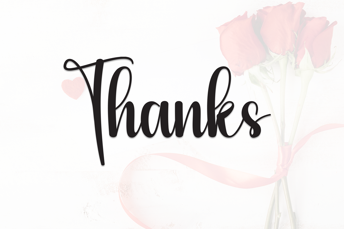 Valentine | Script Font, a Handwritten Font by Scratchones (Photo 9 of 9)