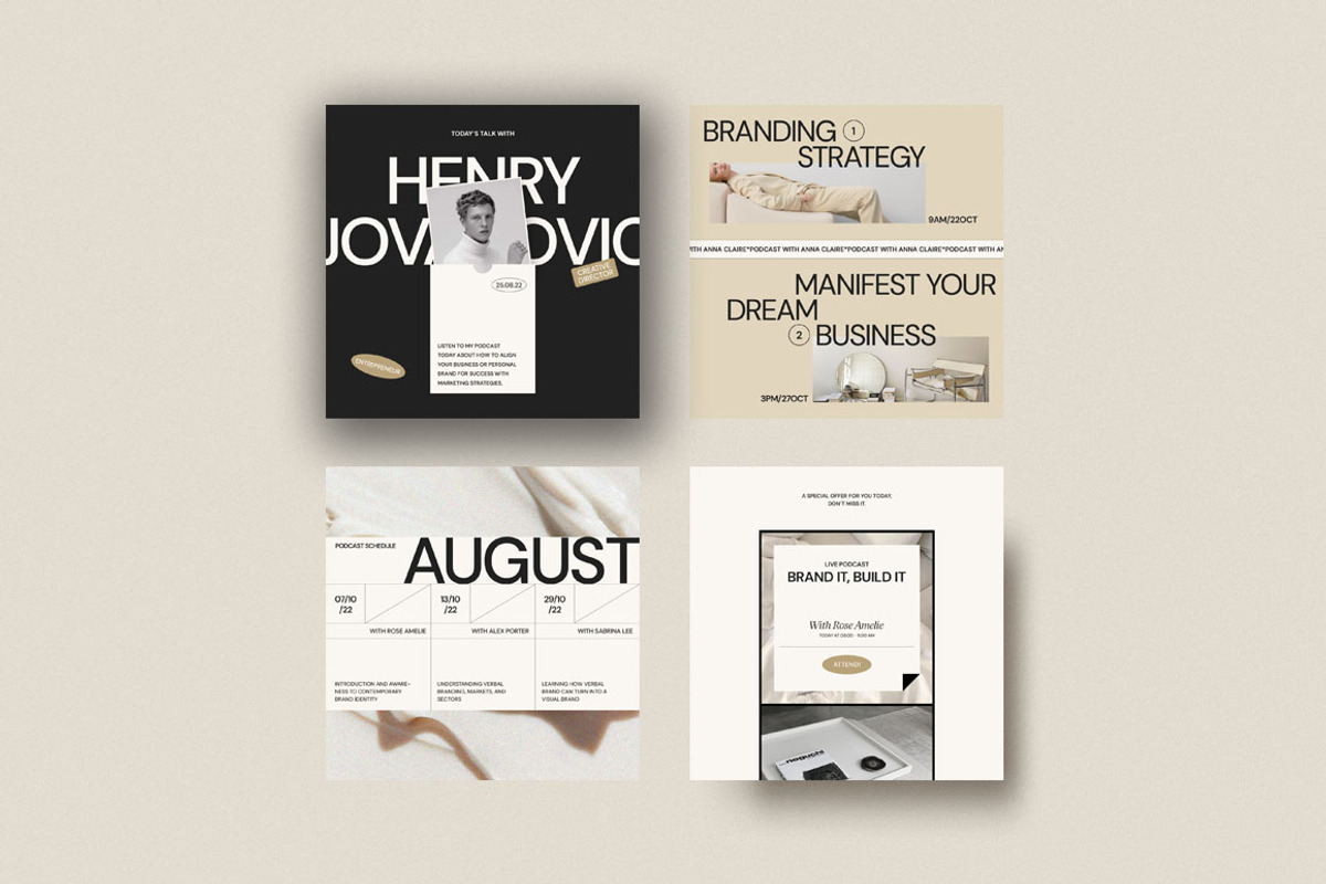 SOMA / Social Media Pack, a Social Media Template by Eviory (Photo 10 of 18)