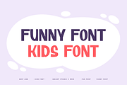 Sorgova - Funny & Kids Font, a Sans Serif Font by Iqsiart Studio (Thumbnail 6 of 8)