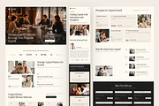 Investment Advisory Firm Website UI, an UI Kit Template by peterdraw (Thumbnail 2 of 7)