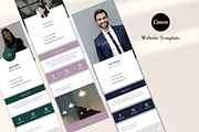 Lawyer & Executive Link in Bio Canva, a Landing Page Template by batang (Thumbnail 5 of 5)