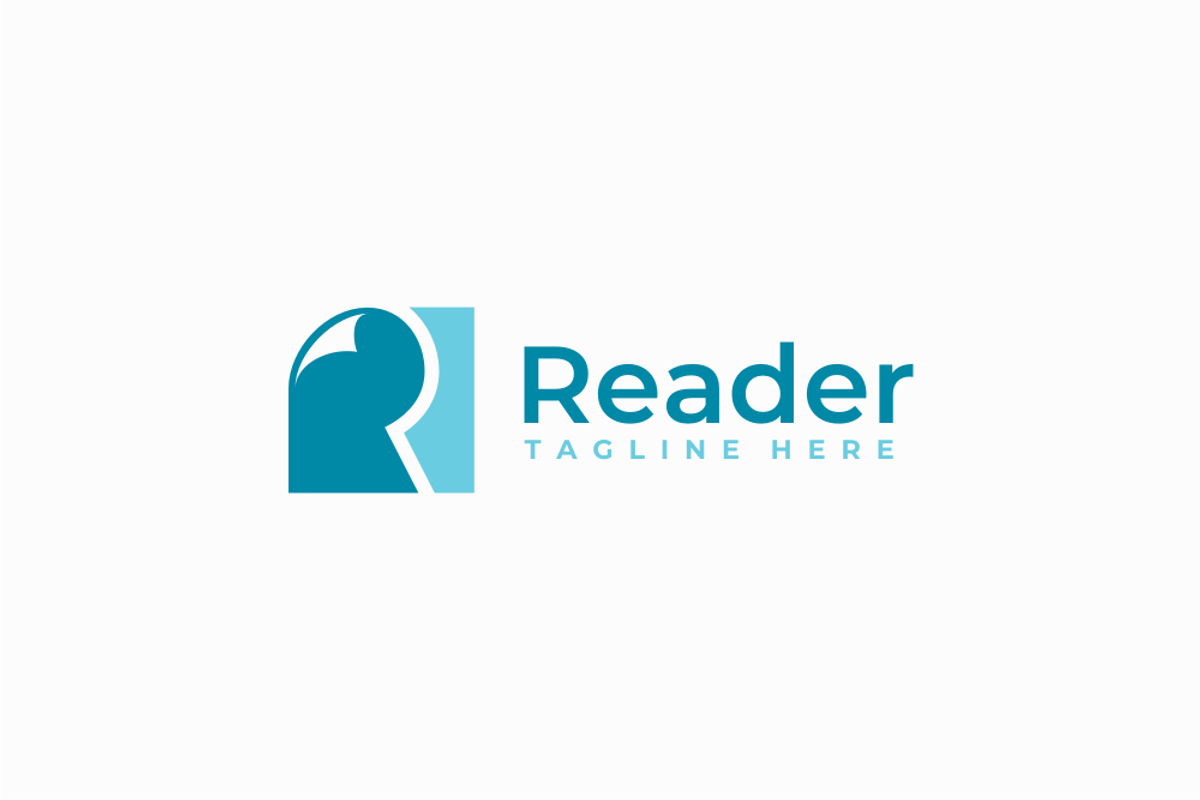 Reader - Letter R logo, a Branding & Logo Template by yopie (Photo 1 of 3)
