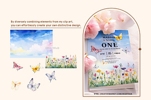 Wildflower & Butterfly Collection