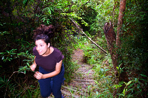Woman Jungle Hiker, a Person Photo by THP Creative