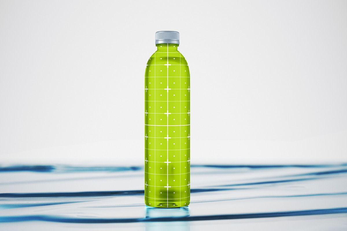 Water Bottle Mockup, an Advertising Mockup by OneVectorStock (Photo 7 of 7)