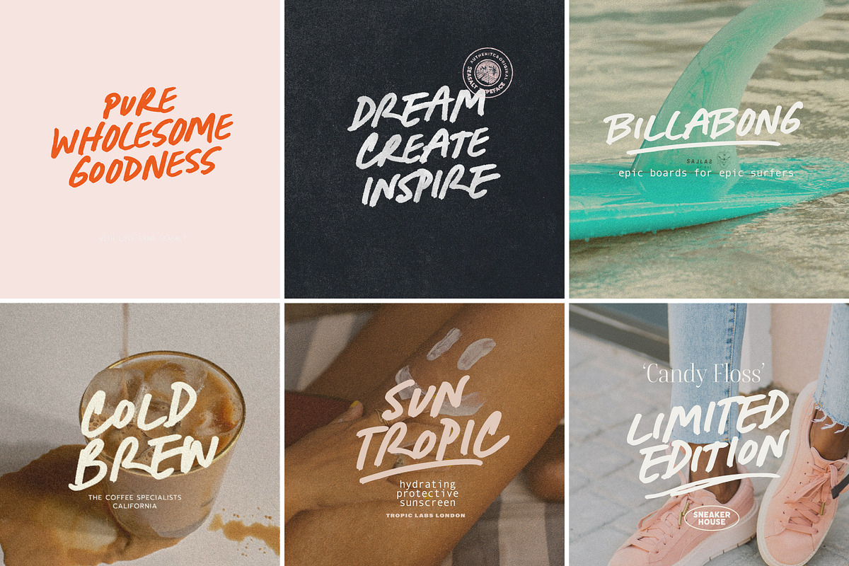 Seasalt - Casual Marker typeface, a Script Font by Nicky Laatz (Photo 8 of 12)
