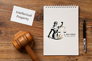 Lady Justice Law Firm Logo Design, a Branding & Logo Template by YUDesignStore (Thumbnail 6 of 9)
