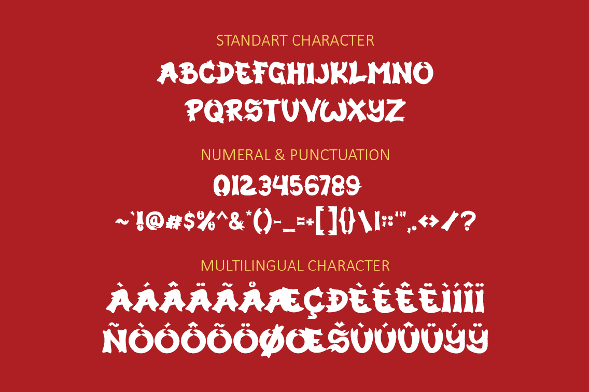 Dragons Gravity - Display Font, a Font by Illushvara Design (Photo 5 of 7)