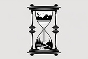 Timeless Nature Hourglass Set, an Illustration by Creativeshirt (Thumbnail 2 of 7)
