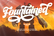 Fountained, a Script Font by Ditatype (Thumbnail 11 of 11)