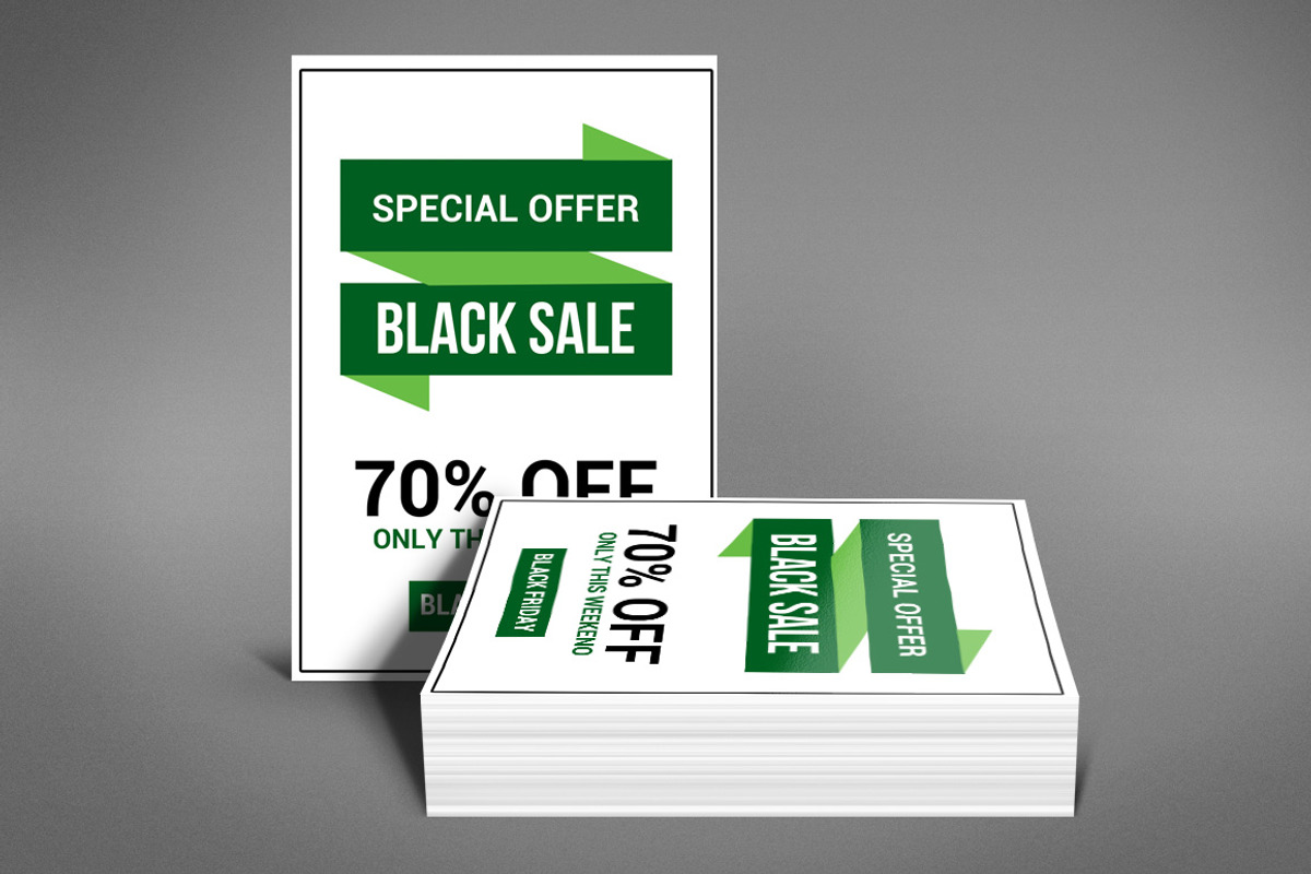 Black Friday Sale Flyer, a Flyer Template by graphicforest (Photo 3 of 4)