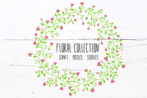 Big floral set