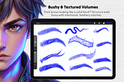 Procreate Eyebrow Stamps, a Brush Add-On by Selentaori Studio (Thumbnail 7 of 12)
