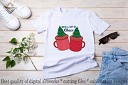 Retro Christmas Sublimation Bundle, a Decorative Illustration by DiamondShop (Thumbnail 14 of 20)