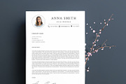 Modern Resume Template ANNA A4, a Resume Template by Graace Studio (Thumbnail 3 of 4)