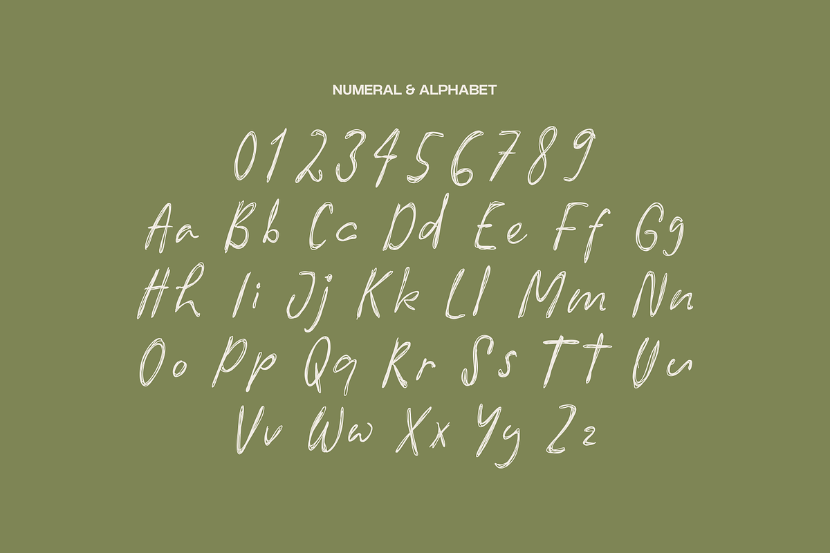 Pola Words, a Handwritten Font by Marvadesign (Photo 8 of 10)