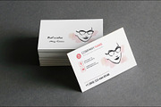 Stylish Woman Face Glasses Line Art, a Person Illustration by Elena Naumchenkova (Thumbnail 3 of 3)