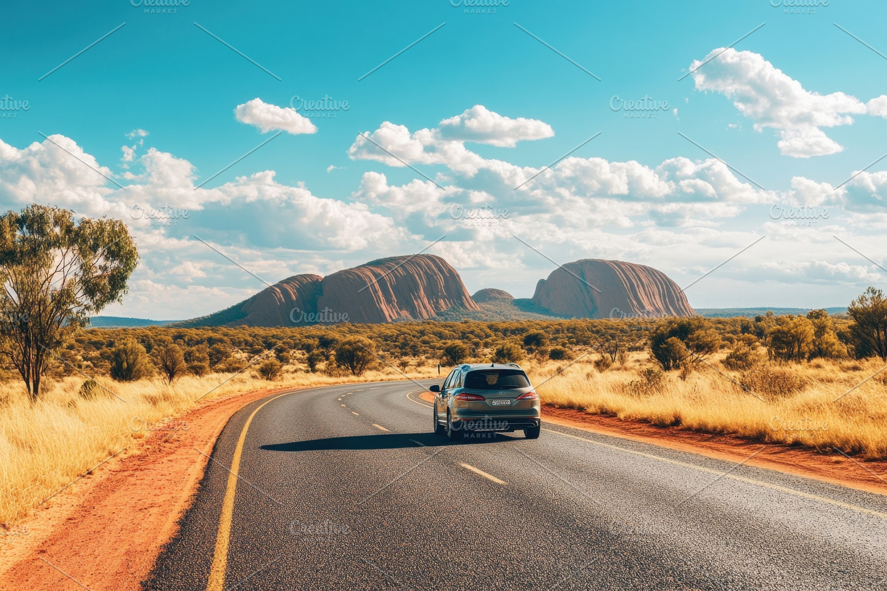 Scenic drive through the Australian, a Photo by Iftikhar Alam