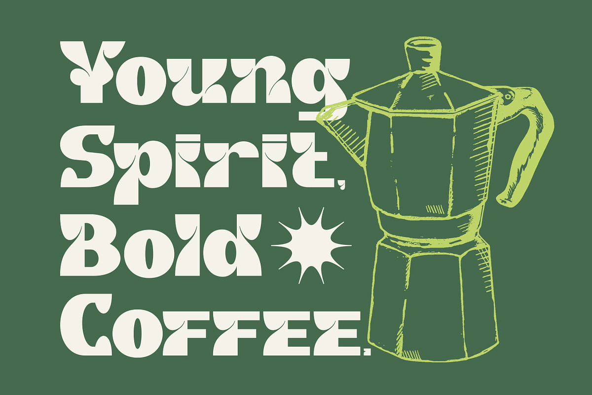 Kova - Playful Display Sans Font, a Font by Flawless And Co (Photo 4 of 10)